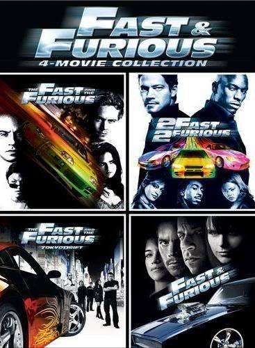 Hızlı ve Öfkeli Serisi 1-2-3-4-5-6-7-8 Boxset